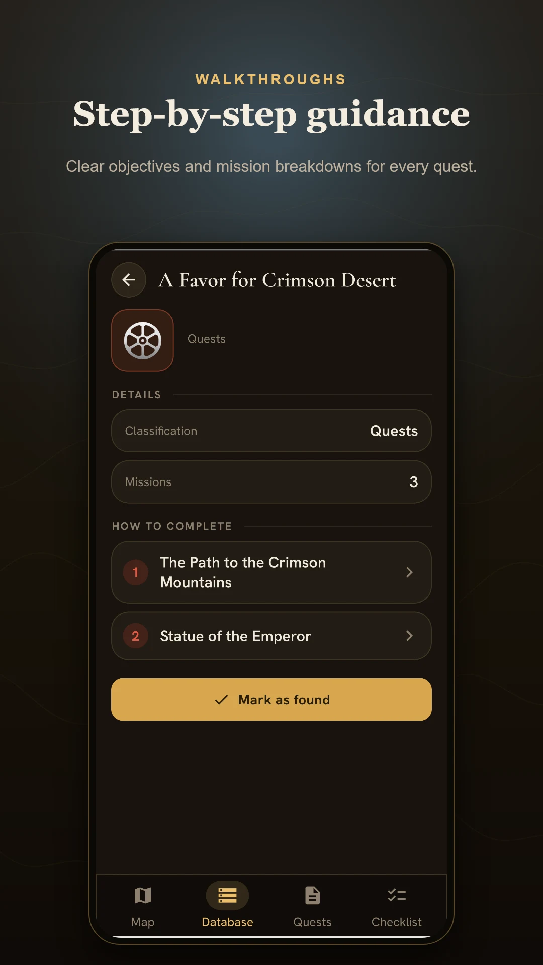 Crimson Desert Map screenshot