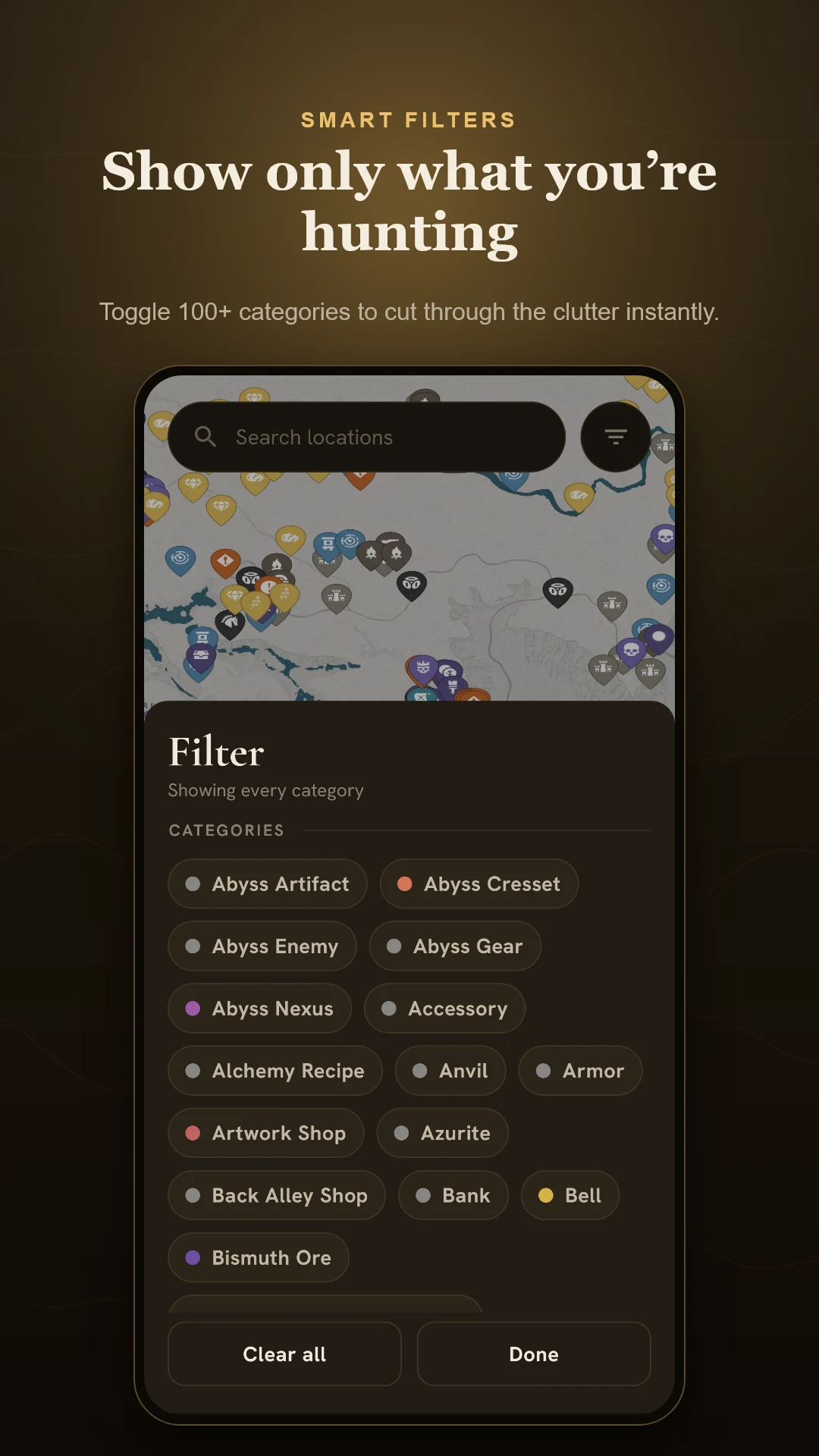 Crimson Desert Map screenshot